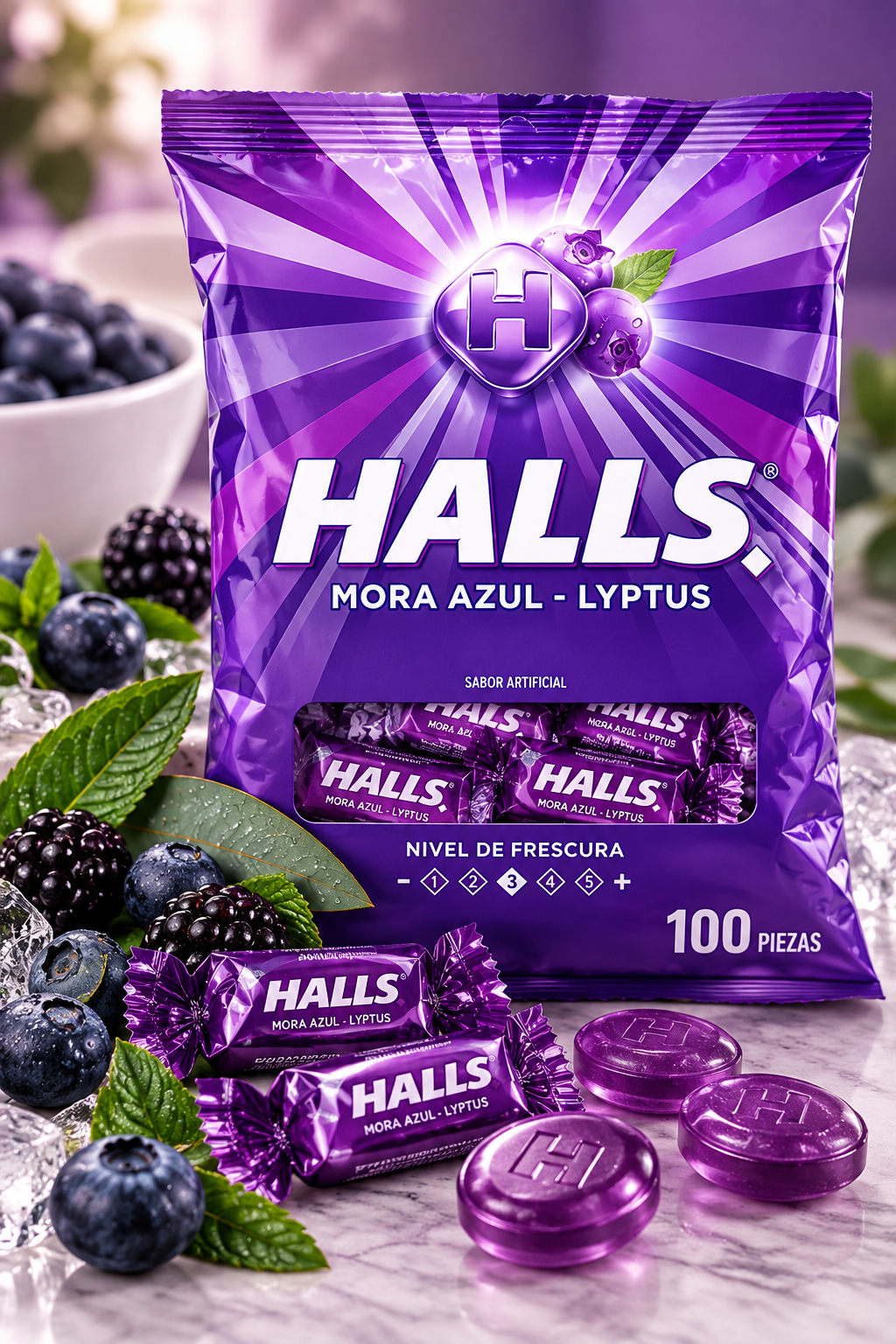 HALLS MORA CREMOSA 30/100