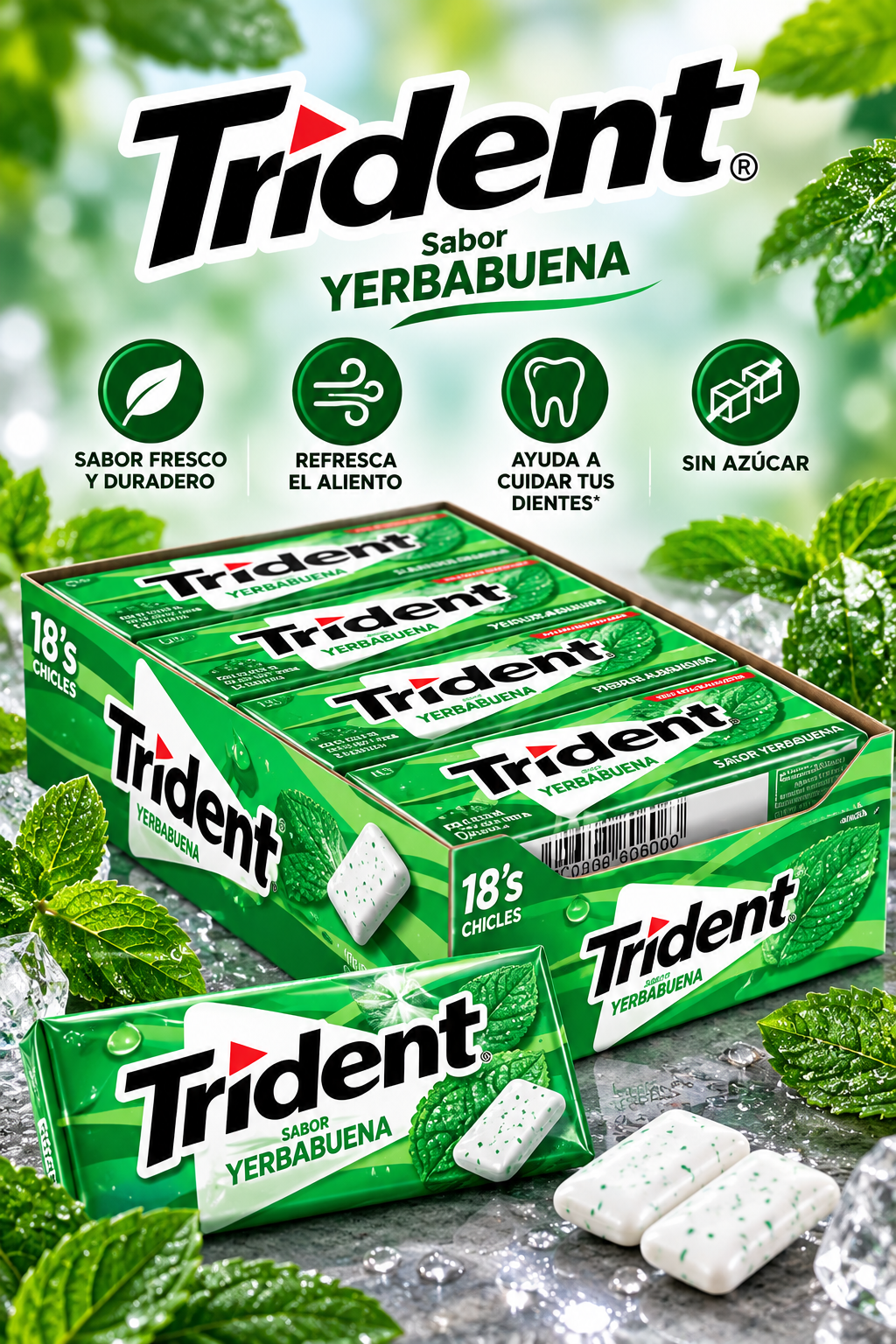 TRIDENT VUP YERBA 18/12