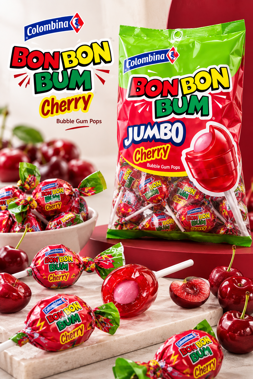 BOLONES BON BON BUM CHERRY 25/48