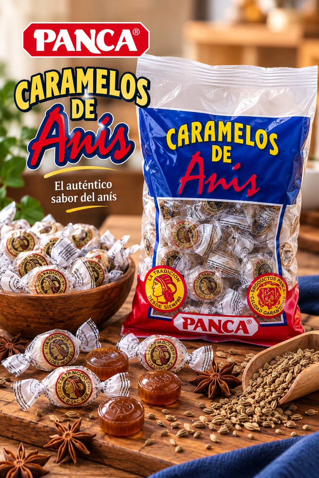 MENTAS MONEDA ANIS PANCA 30/100 UND