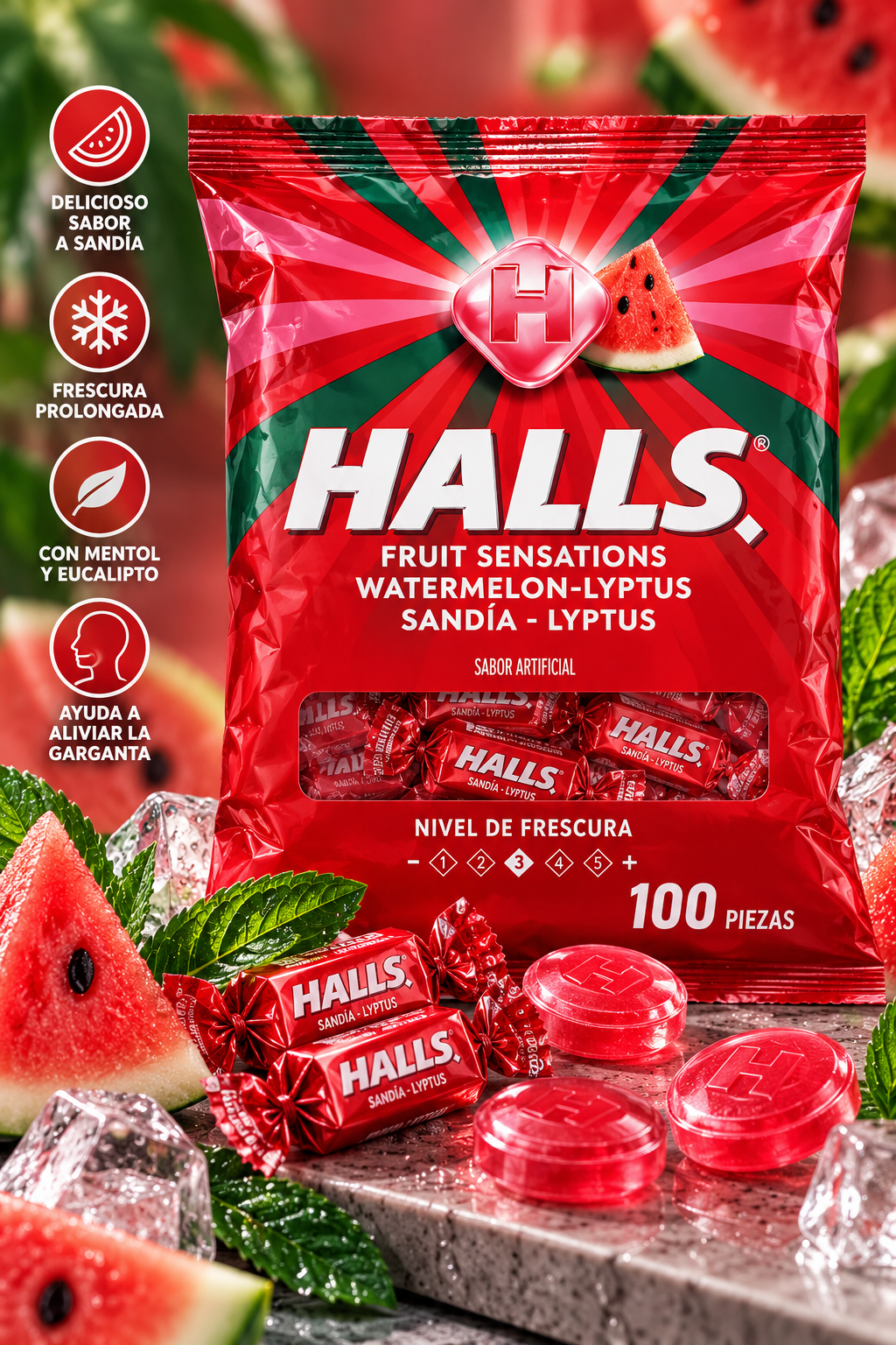 HALLS SANDIA 30/100