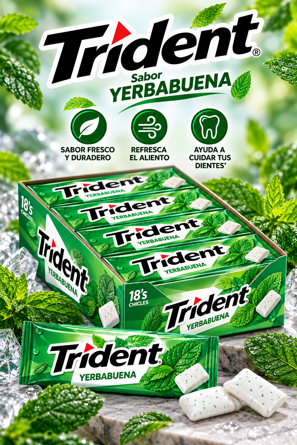 TRIDENT SLAB 5S YERBA 30/18