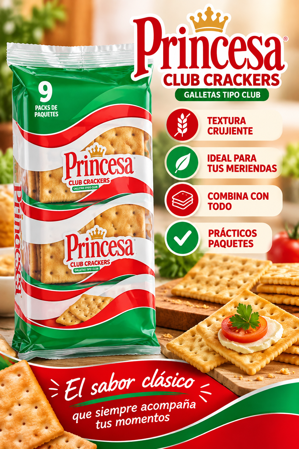 GALLETA PRINCESA CLUB 24/9