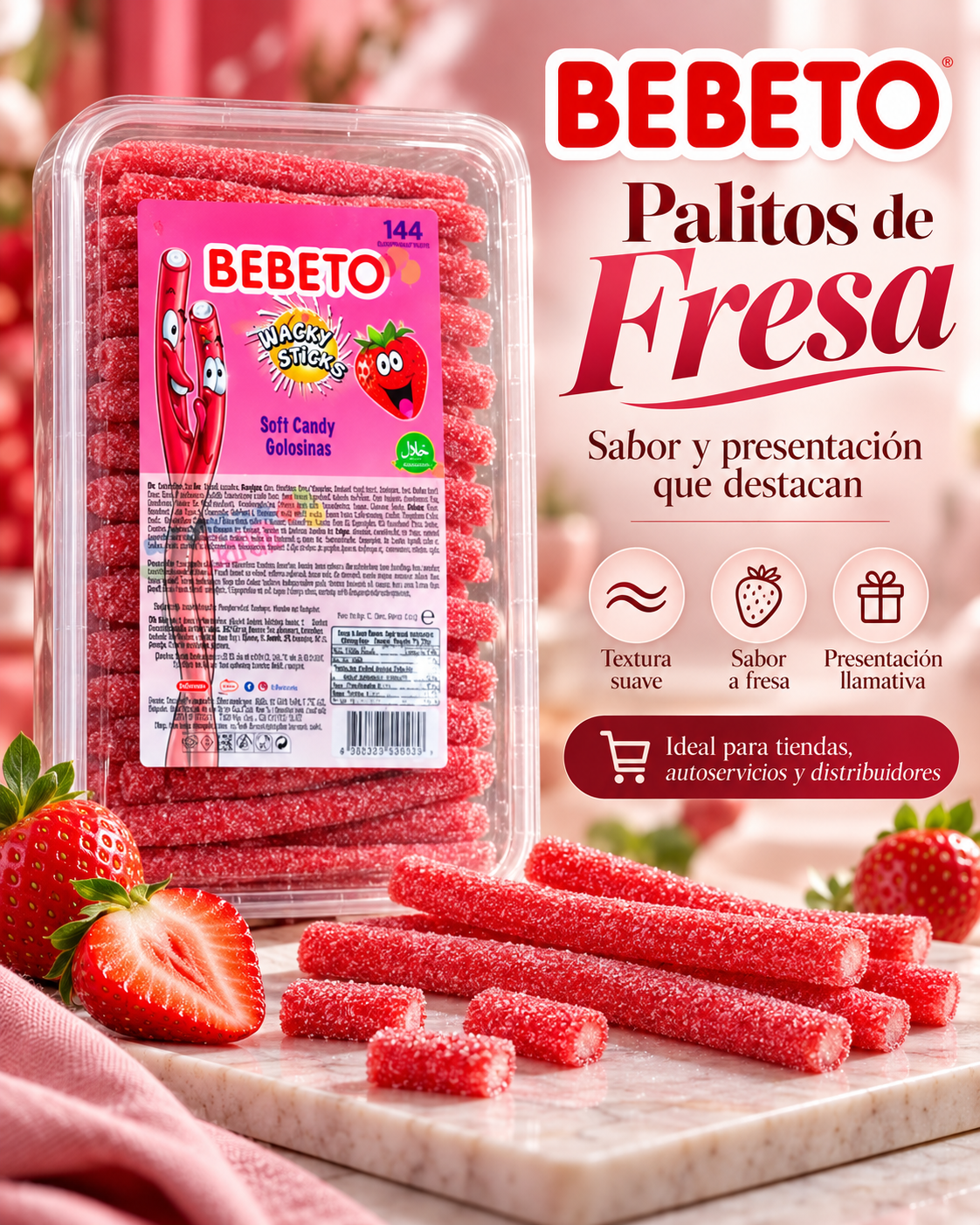 BEBETO FRESITA 12/250 EN TARRO